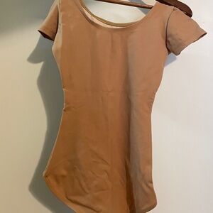 Capezio leotard - nude/tan